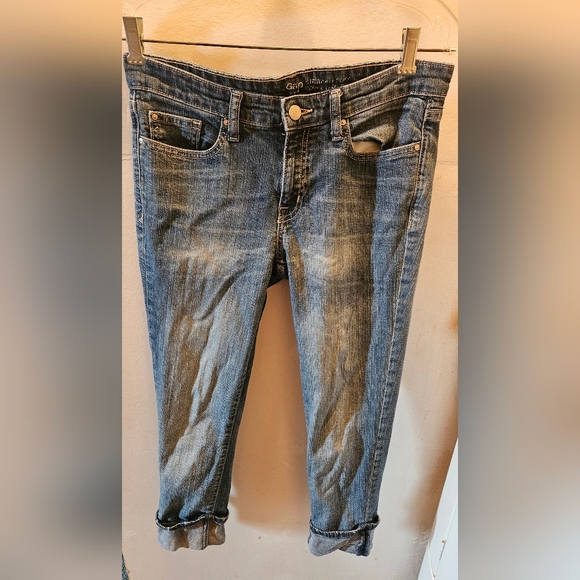 GAP Straight Cuff Denim Jeans Size US 6 - Picture 5 of 10